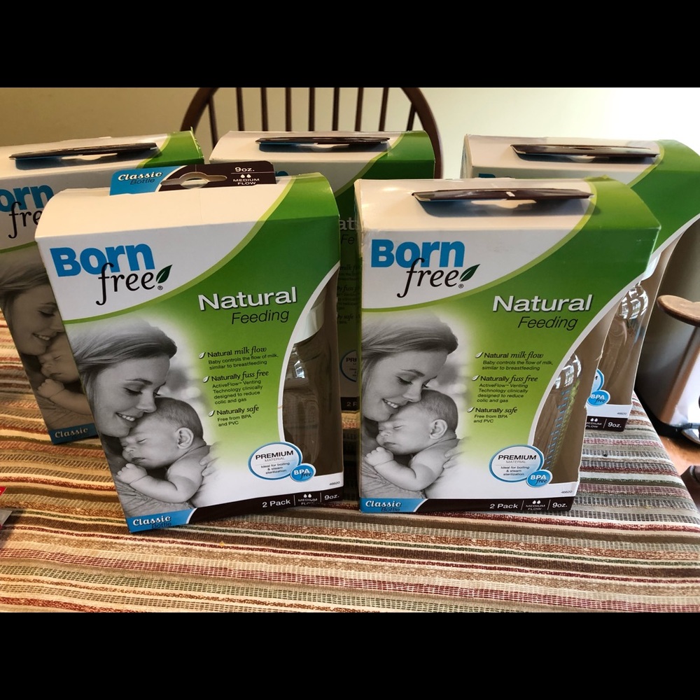 COPY - NEW Born Free Baby Bottles